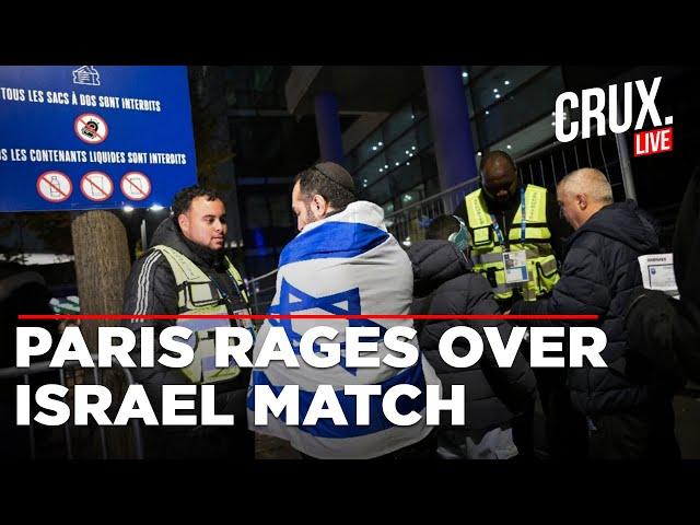 France Israel Match Live | After Amsterdam Violence, Fans Clash At France And Israel Football Match