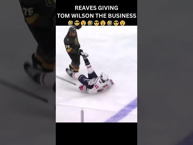 Ryan Reaves And Tom Wilson #shorts #nhlshorts #nhlhighlights