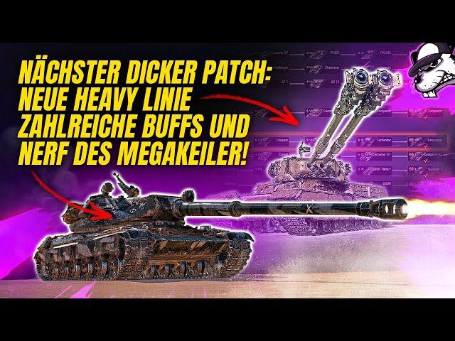 Nächster dicker Patch 1.27.1: Neue britische Heavy Reihe | Buffs & Nerf des Megkeiler | Ansturm