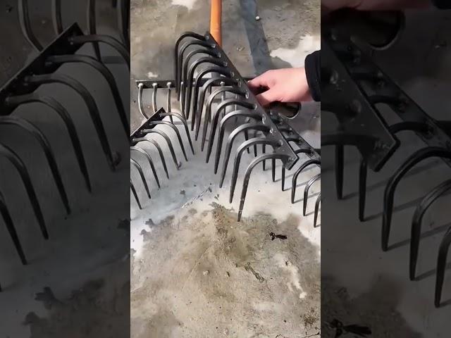 Carbon steel scarifier rake- Good tools and machinery can increase work efficiency