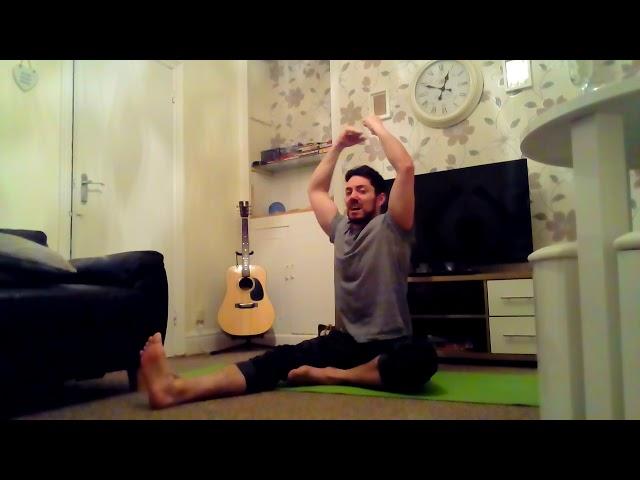Yoga posture #3 Head over knee- James briggs price