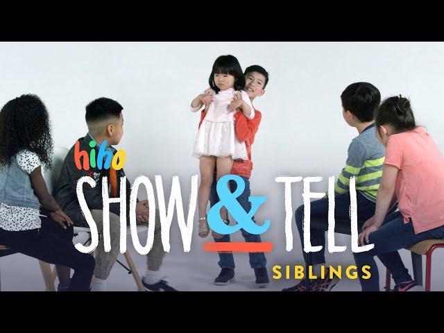 Siblings | Show and Tell | HiHo Kids