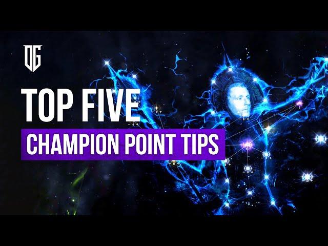 The Top 5 Champion Point Tips for the Elder Scrolls Online