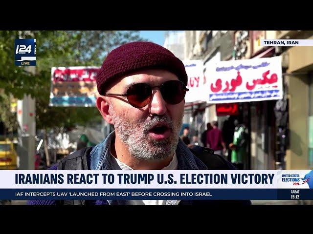 Iranians react to Trump’s U.S. election victory