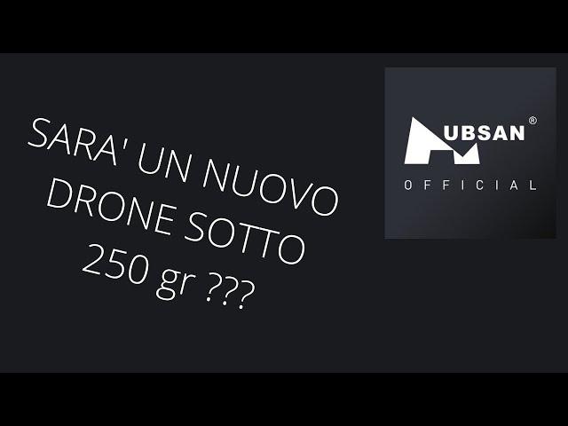 Hubsan sarà un Nuovo Drone sotto i 250 gr ?