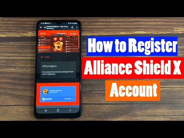 How to Register Alliance Shield X Account? Create Account of Alliance Shield (App Manager)