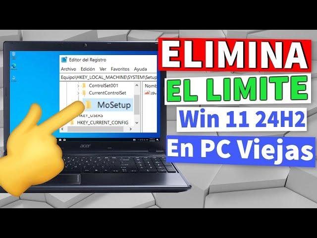 Nuevo Metodo Para Instalar Windows 11 24H2 en Cualquier PC Vieja, Sin TPM, Sin USB, Sin Borrar Datos