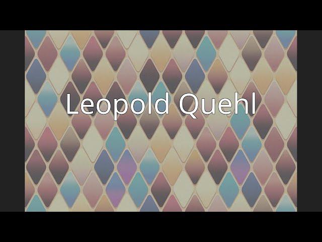 Leopold Quehl