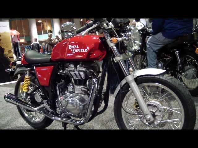 2013 Royal Enfield Bullet 535 Continental GT Cafe Racer Motorcycle