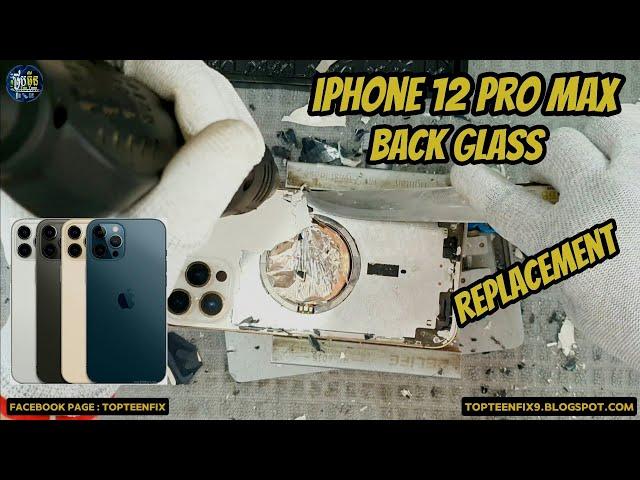 iPhone 12 pro max back glass replacement