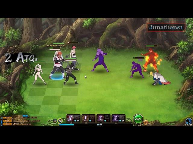 Naruto Online Exam lv 100 Earth Main (crimson fist) 27736 Pow