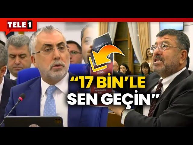 Bütçe komisyonunda gergin anlar...Bakan Vedat Işıkhan'la CHP'li Vekil arasında tartışma