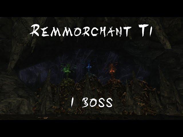 LOTRO U25.4.0.: Remmorchant T1 (Shelob raid) - 1 BOSS