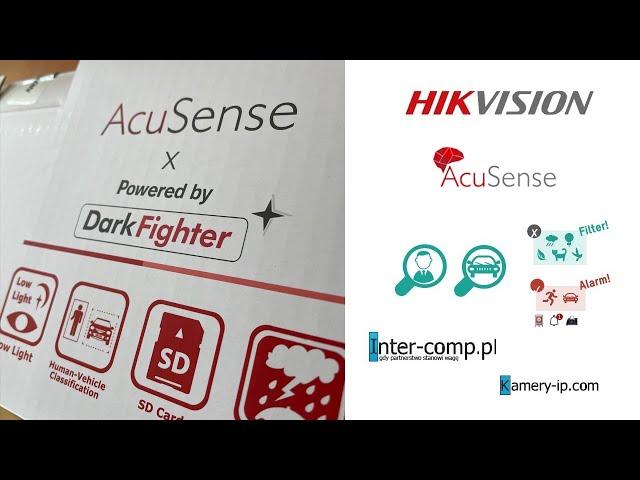 Hikvision AcuSense - omówienie zaawansowanej analizy obrazu - www.kamery-ip.com