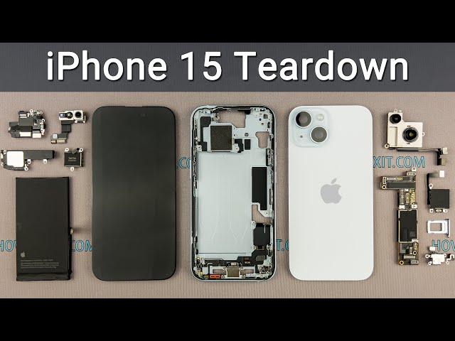 iPhone 15 Teardown: Exploring What's Under the Hood