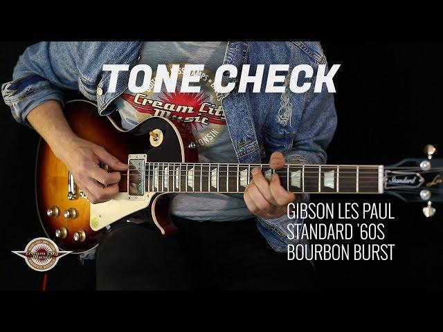 TONE CHECK: Gibson Les Paul Standard '60s Electric Guitar Demo | NO TALKING