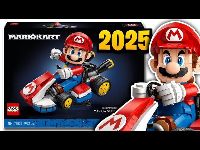 LEGO Super Mario Kart – Mario & Standard Kart OFFICIALLY Revealed