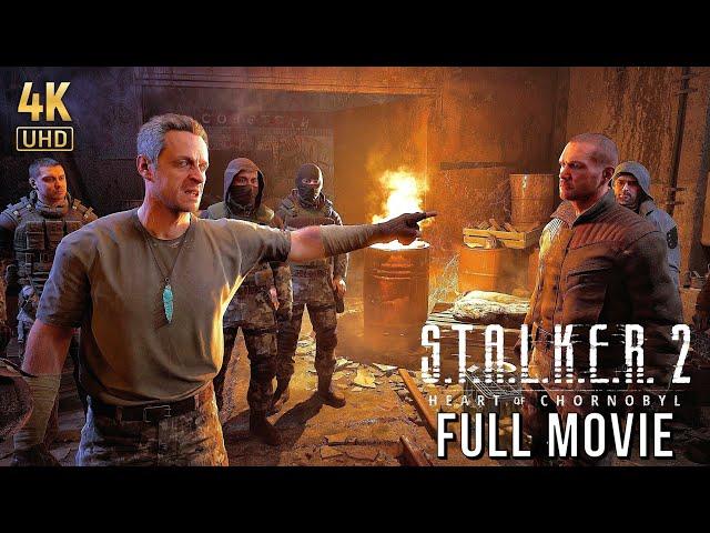 STALKER 2 Heart of Chornobyl - All Cutscenes (Full Story Movie) 4K