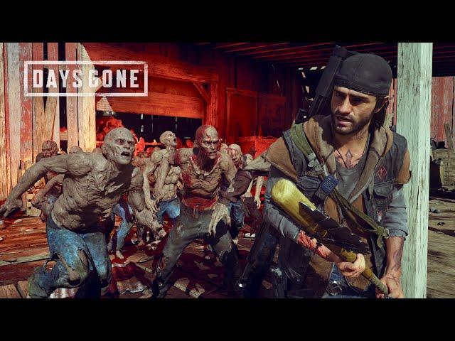 DAYS GONE Орда у старой лесопилки - Remaster