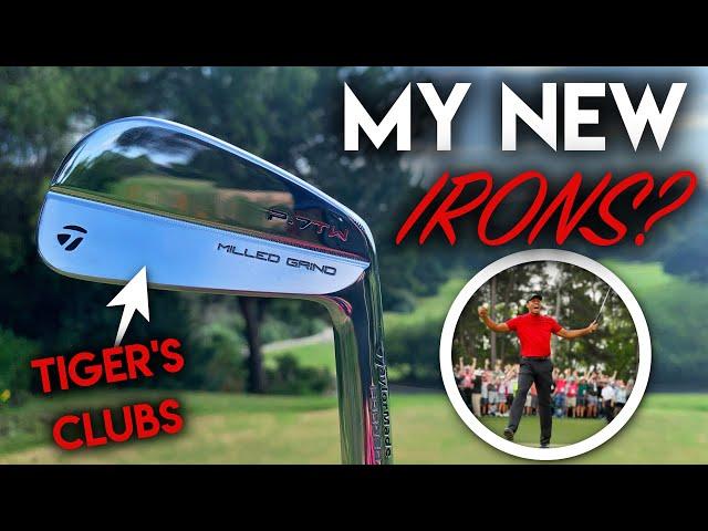 My New Irons? Tiger's Golf Clubs! The P7TW