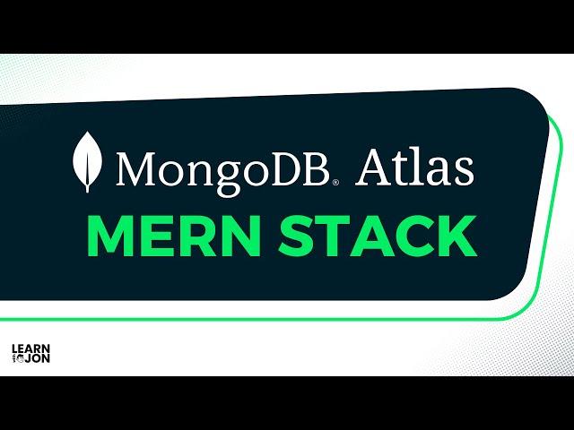 Setup MONGO DB ATLAS for a MERN STACK app in 2024