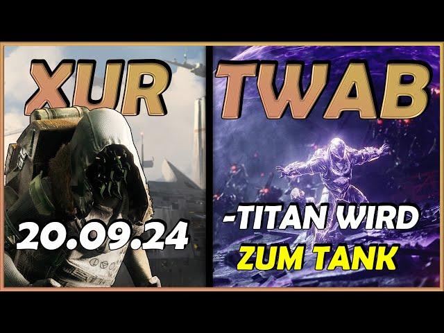 Twab + Gjalla bei Xur // Titan wird zum echten Tank // Viele Buffs und Anpassungen // Destiny 2 //