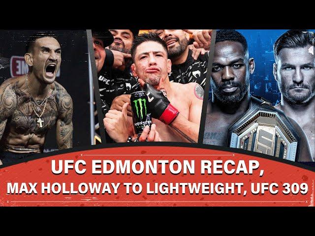 UFC Edmonton: Brandon Moreno Dominates | Max Holloway To Light Weight | UFC 309 | MORNING KOMBAT