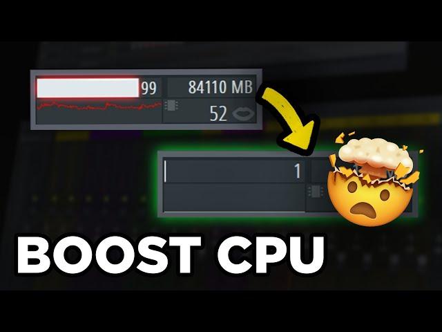 Boost FL Studio CPU Performance (Fast & Easy)