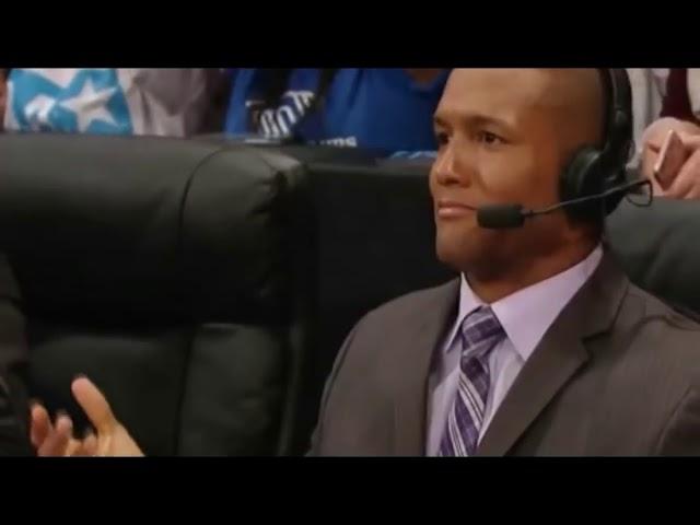 The Rock calls Byron Saxton a black dude