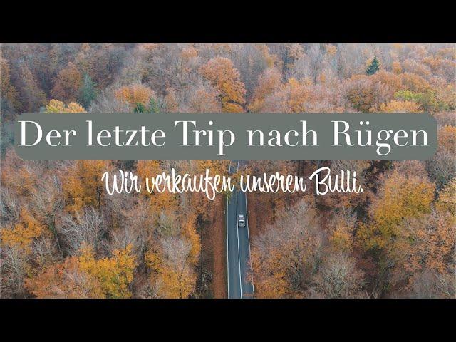 Schluss mit Vanlife?! Wir verkaufen unseren Bulli!