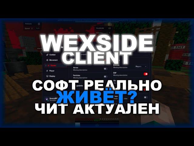 WEXSIDE - ОН ВСЕ ЕЩЁ ДЫШИТ? СОФТ КОТОРЫЙ ЖИВЁТ ПО СЕЙ ДЕНЬ И МОЖЕТ ДАТЬ ДАТЬ ОТПОР ДРУГИМ ЧИТАМ !