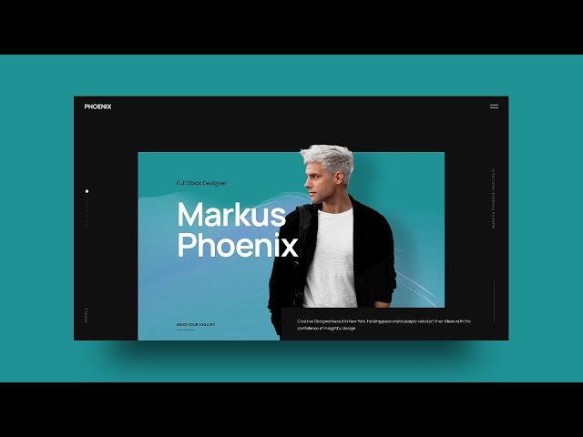 Creative Portfolio Website Slider for WordPress