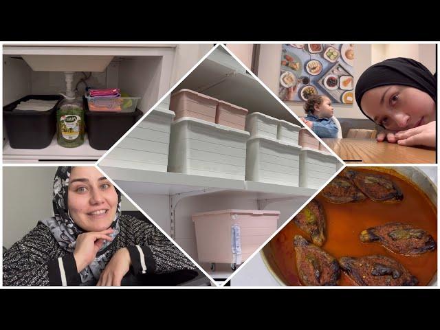 GÖRÜMCEM BİZDE MAHSUR KALDI | İKEA ALIŞVERİŞİMİZ | YENİ BANYO DOLABI DÜZENİM | GÜNLÜK VLOG