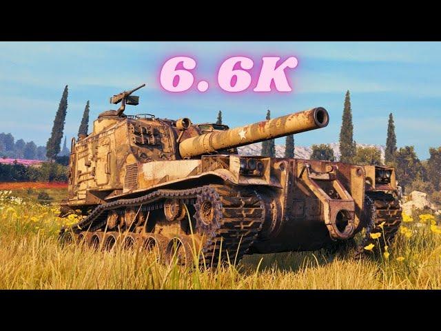 M53M55  6.6K Damage World of Tanks #wot