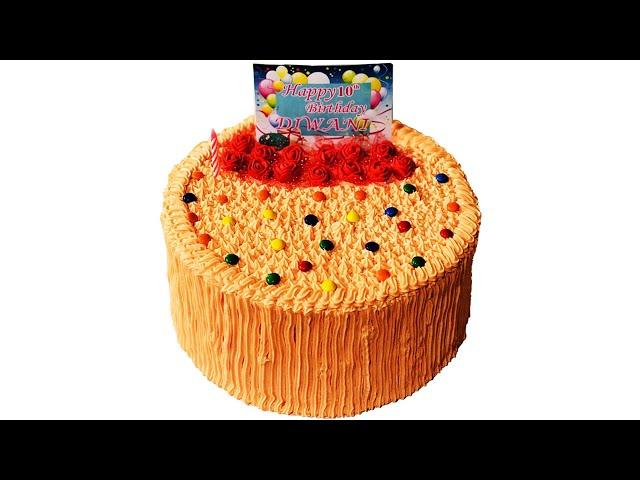 HOMEMADE CAKE DECORATING IDEA FOR BEGINNERS | BOILED ICING | YUFI VLOG