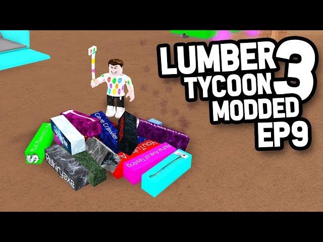 BUYING EVERY MODDED AXE - Lumber Tycoon 3 Modded #9