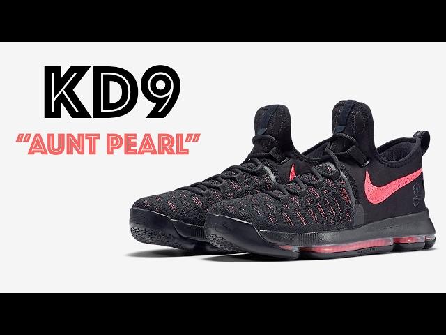 Nike KD9 Zoom "Aunt Pearl" review