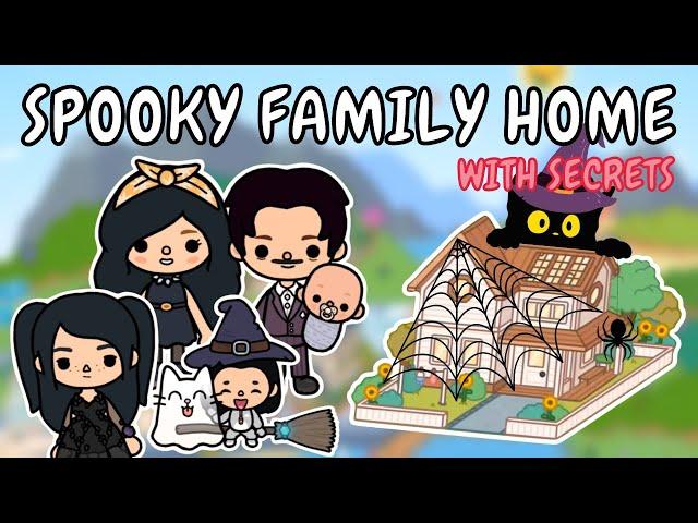 Spooky Big Family Home ️ Toca Boca House Ideas ️ TOCA GIRLZ