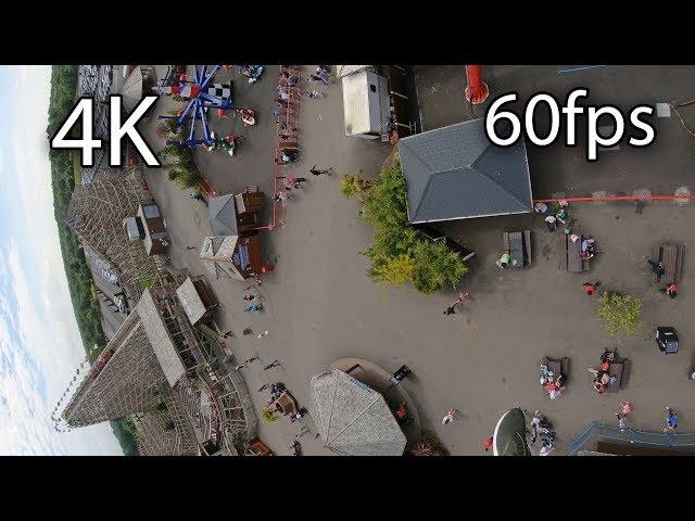 Rotator on-ride 4K POV @60fps Tayto Park Emerald Park