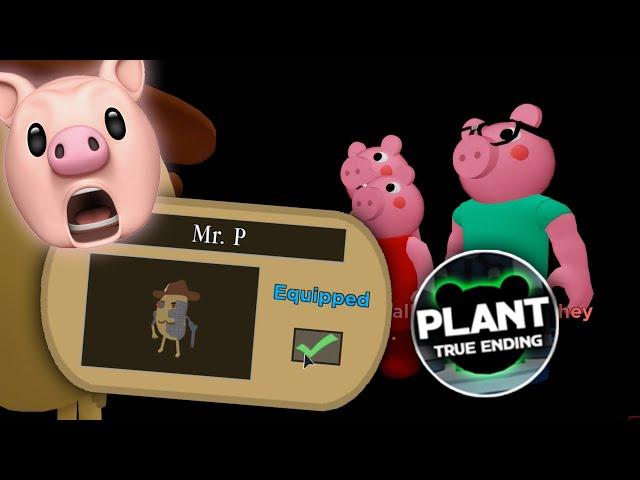 HOW TO GET PIGGY CHAPTER 12 TRUE ENDING + UNLOCK MR P SKIN! | Roblox