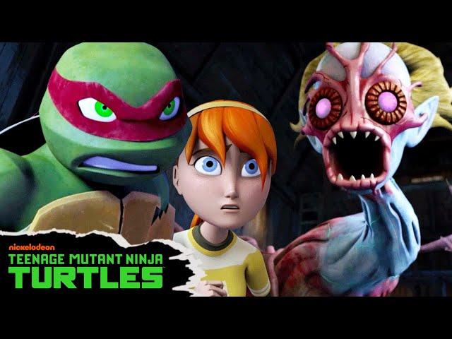 April's MOM Attacks the Ninja Turtles!  | "Buried Secrets" Full Scene | TMNT