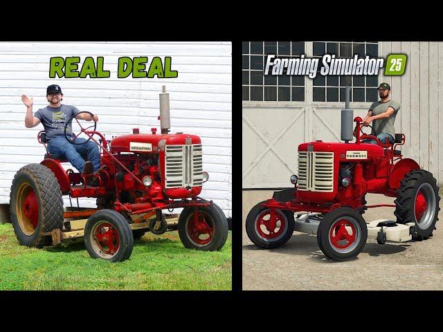 I Compared FARMING SIMULATOR To REAL FARMING | How Do They Compare??