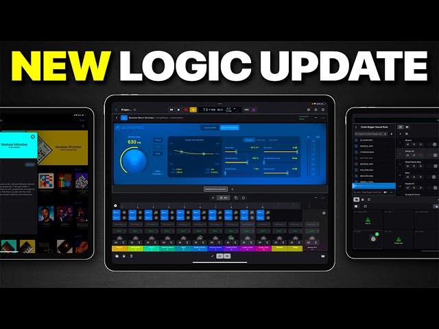 NEW Logic Pro Update Features // What's New?