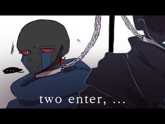 ️‍🩹 | Two enter One leaves meme | Error & Nightmare | TW: bullying