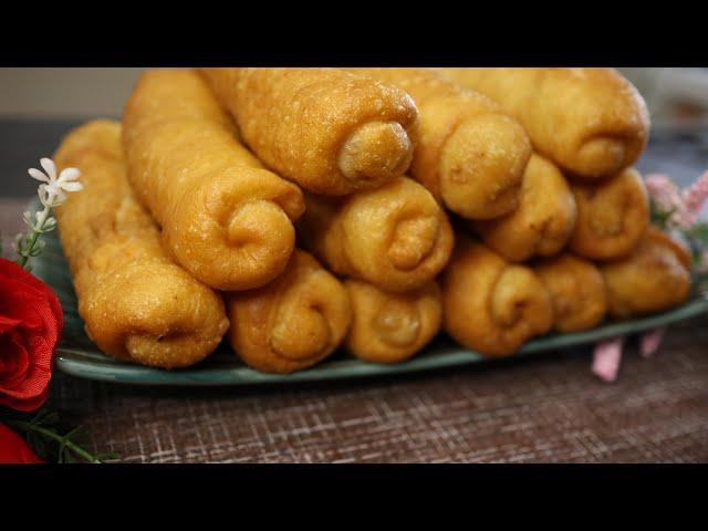 FAVORITE recipe from our childhood! Fried PIES or PIPES WITH MEAT! Children are delighted!