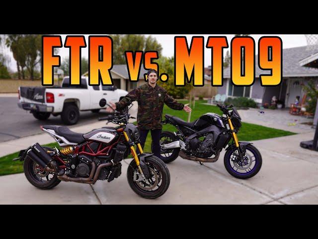 This ONE thing makes the Indian better...  Yamaha MT-09 vs Indian FTR 1200