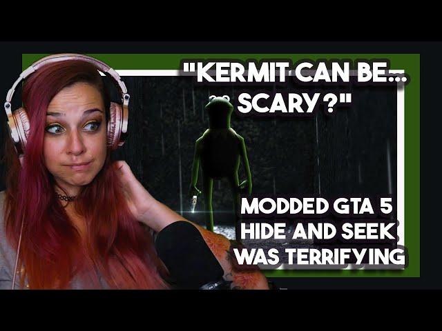 Bartender Reacts*Kermit Can Be...Scary?* Modded GTA 5 Hide and Seek was Terrifying by SMii7y