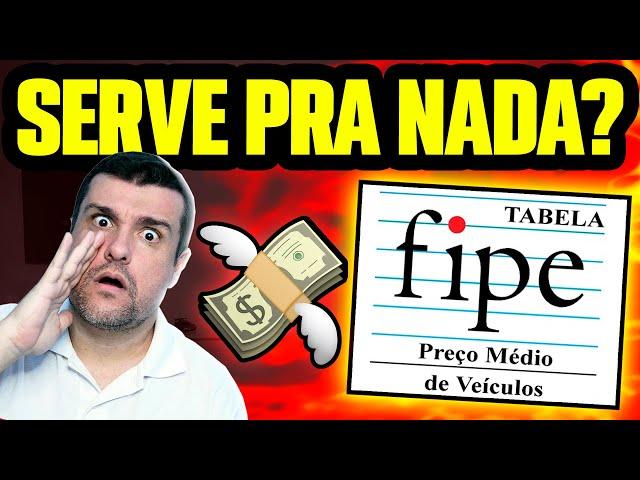 A GRANDE FARSA da TABELA FIPE: DIFÍCIL REALIDADE de MERCADO! QUEM GANHA e QUEM PERDE?