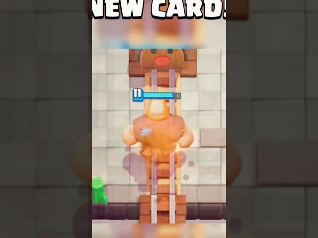 NEW CARD IN CLASH ROYALE #clashroyale