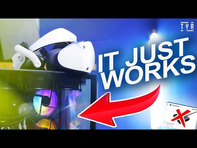 PlayStation VR2 on PC now WORKS!! And it's NOT what I Expected. (Even without Adapter)